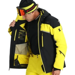 Spyder Insulated|Resort*Mens Leader - Acid Yellow ACIDYELLOW