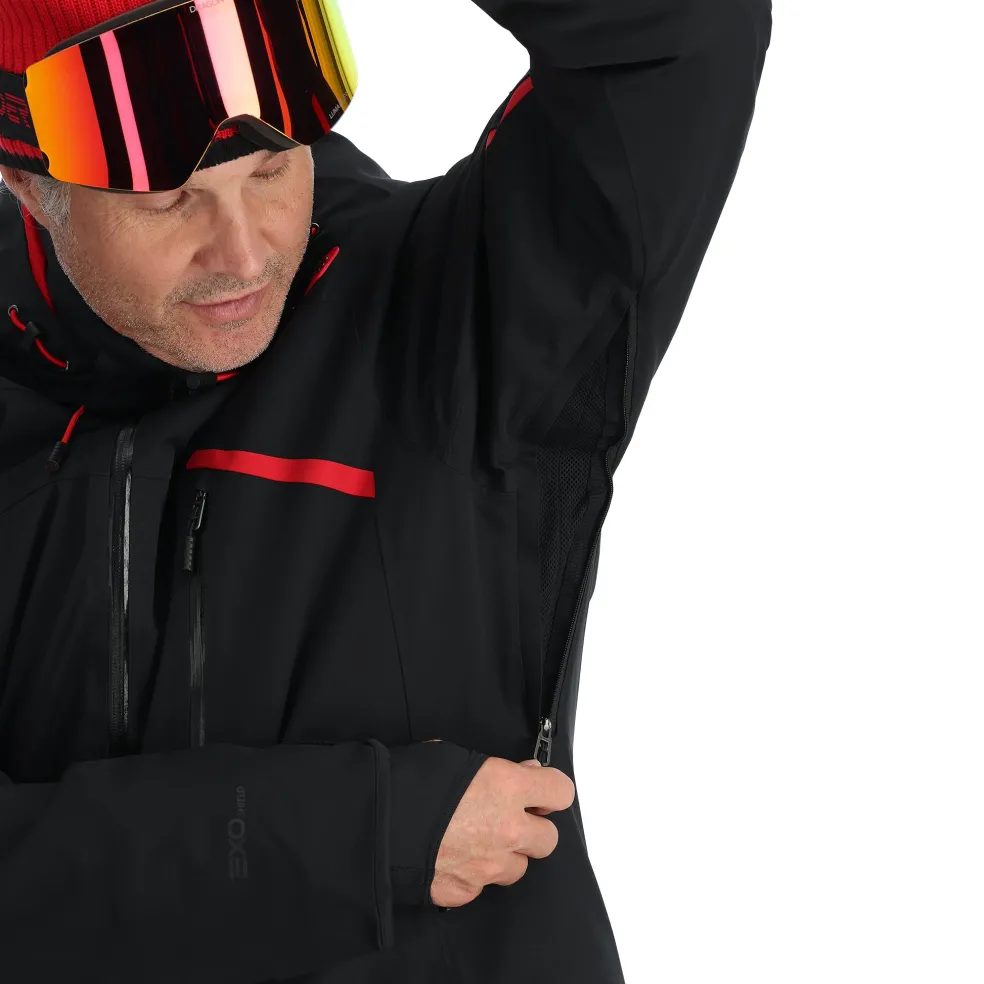 Spyder Insulated|Resort*Mens Leader - BLACK
