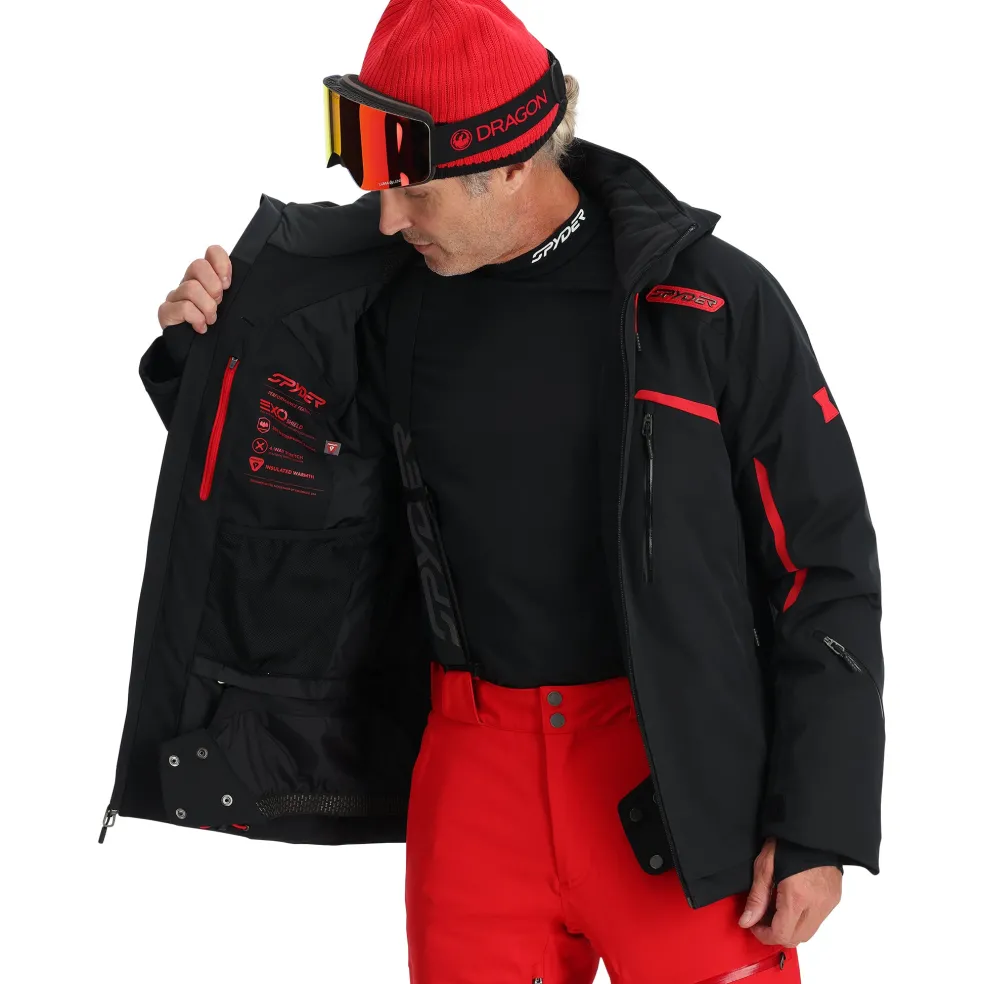 Spyder Insulated|Resort*Mens Leader - BLACK