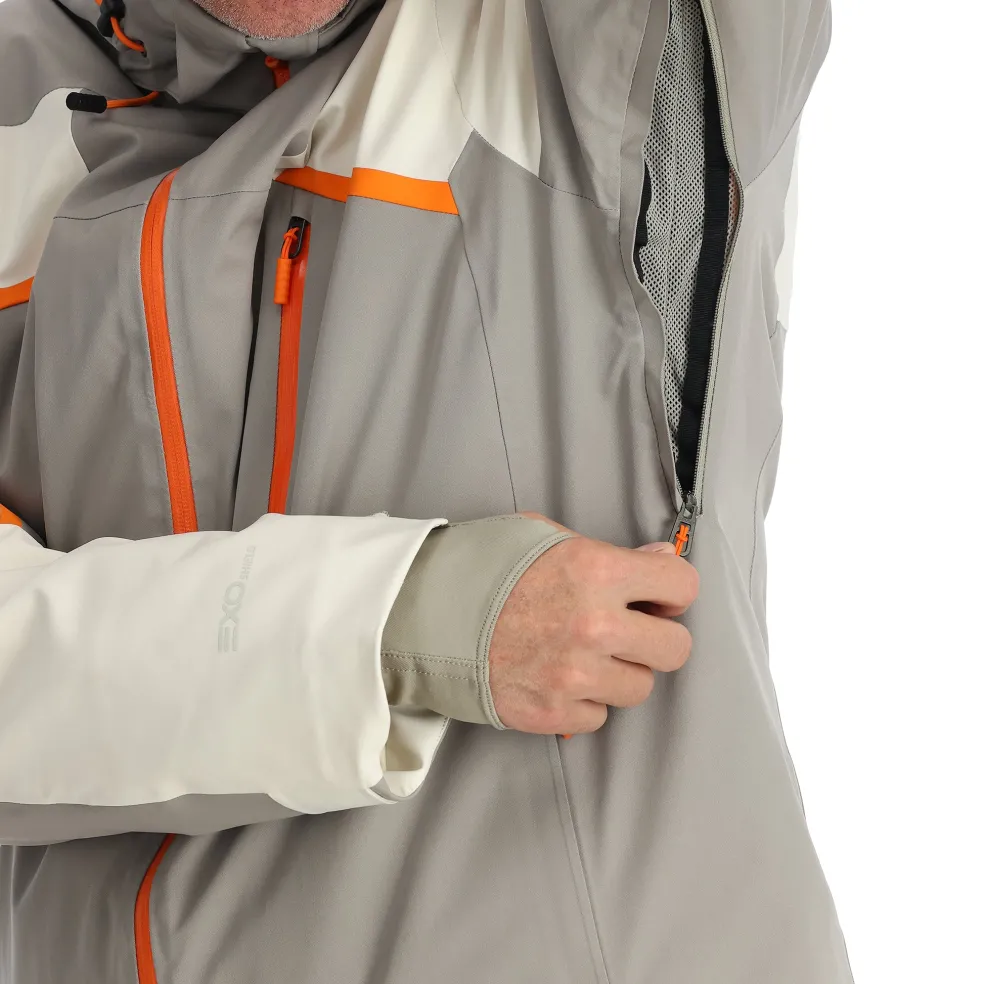 Spyder Insulated|Resort*Mens Leader - CONCRETE