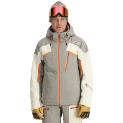 Spyder Insulated|Resort*Mens Leader - CONCRETE