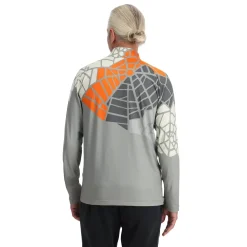 Spyder Midlayers|Resort*Mens Legacy Half Zip - CONCRETE