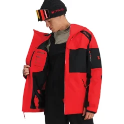 Spyder Insulated|Freeski*Mens Lift - Red SPYDERRED