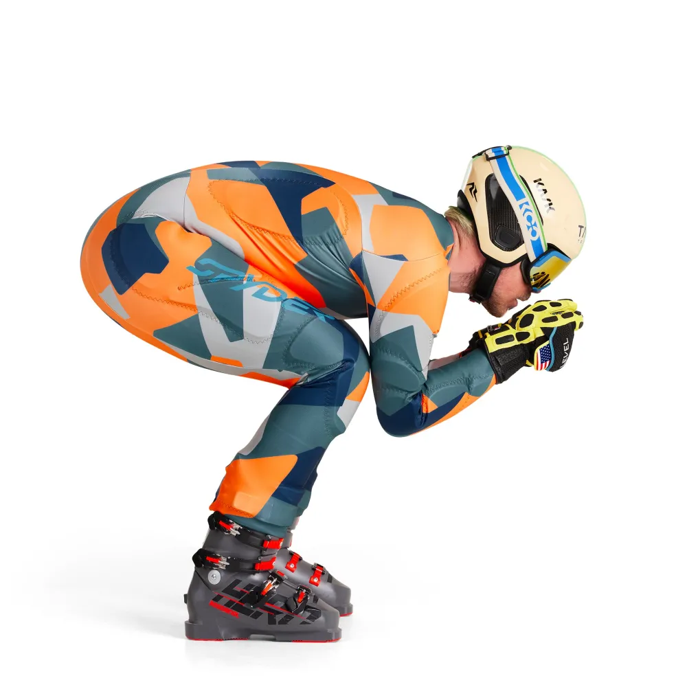 Spyder Bibs|Race*Mens Performance Gs - Orange Shock ORANGESHOCK