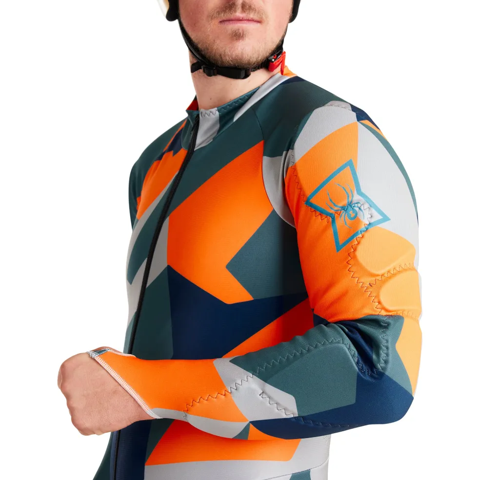 Spyder Bibs|Race*Mens Performance Gs - Orange Shock ORANGESHOCK