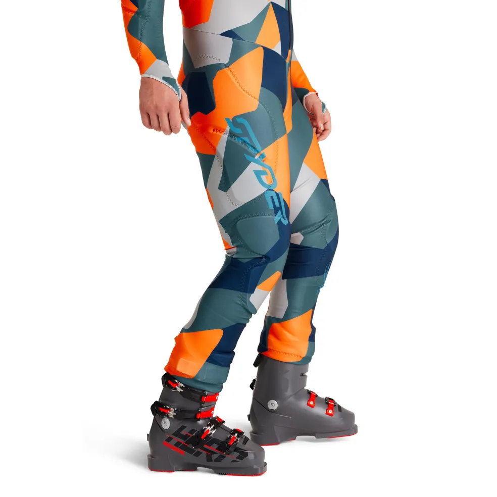 Spyder Bibs|Race*Mens Performance Gs - Orange Shock ORANGESHOCK