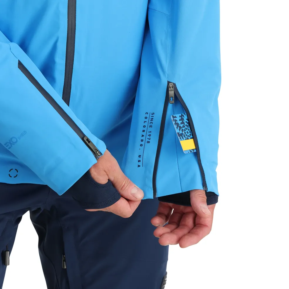 Spyder Insulated|Resort*Mens Pinnacle - Aether Blue AETHERBLUE
