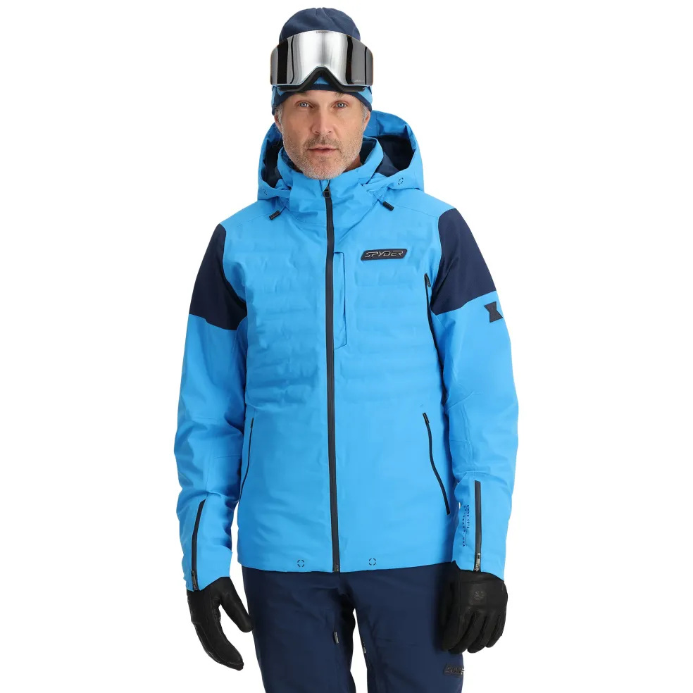 Spyder Insulated|Resort*Mens Pinnacle - Aether Blue AETHERBLUE