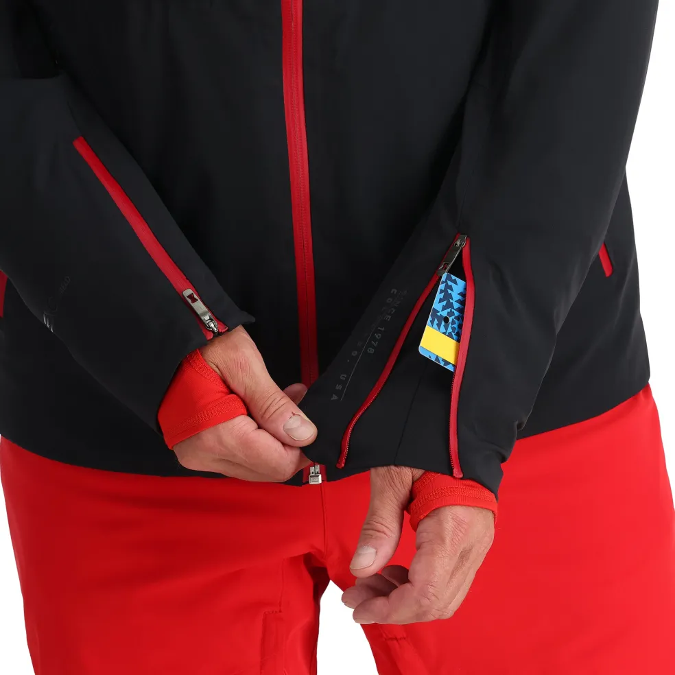 Spyder Insulated|Resort*Mens Pinnacle - BLACK
