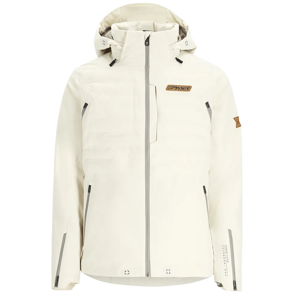 Spyder Insulated|Resort*Mens Pinnacle - Vanilla Latte VANILLALATTE