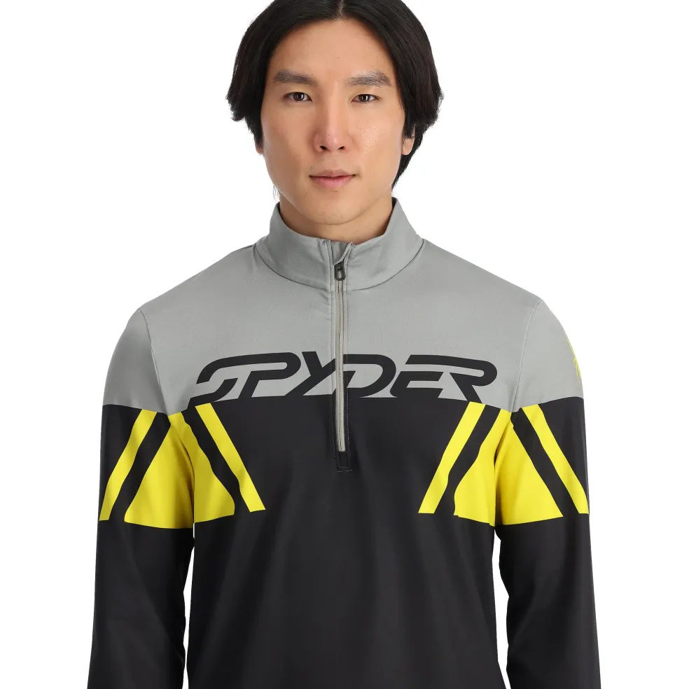 Spyder Midlayers*Mens Podium Half Zip - Acid Yellow ACIDYELLOW