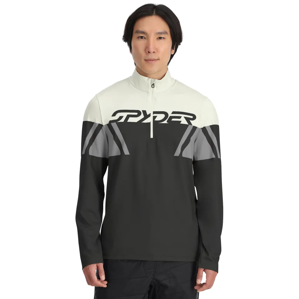 Spyder Midlayers*Mens Podium Half Zip - BLACK