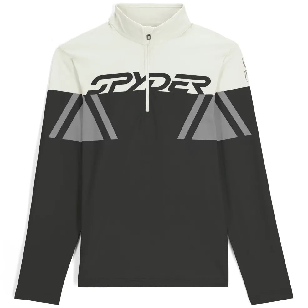 Spyder Midlayers*Mens Podium Half Zip - BLACK