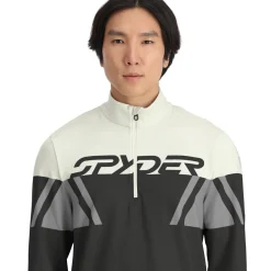 Spyder Midlayers*Mens Podium Half Zip - BLACK