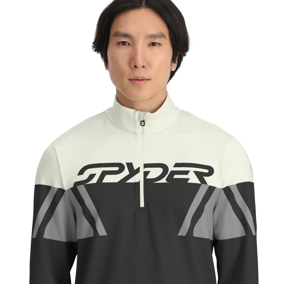 Spyder Midlayers*Mens Podium Half Zip - BLACK