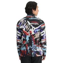 Spyder Midlayers|Freeski*Mens Podium Half Zip - Paint By Numbers Purple Flash PAINTBYNUMBERSPURPLEFLASH