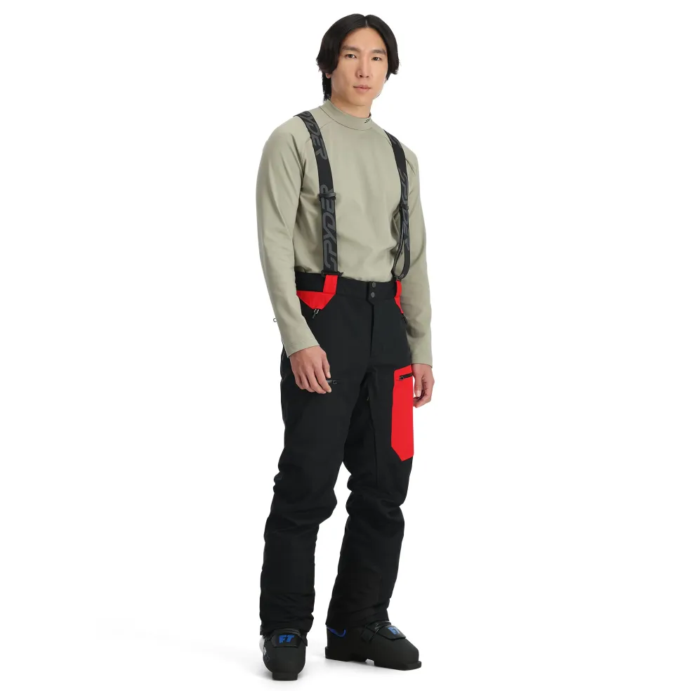 Spyder Bibs|Insulated*Mens Propulsion - BLACK