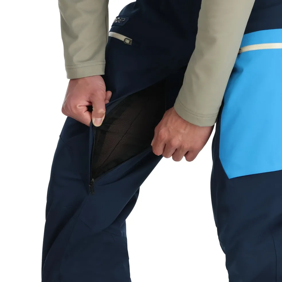 Spyder Bibs|Insulated*Mens Propulsion - True Navy TRUENAVY