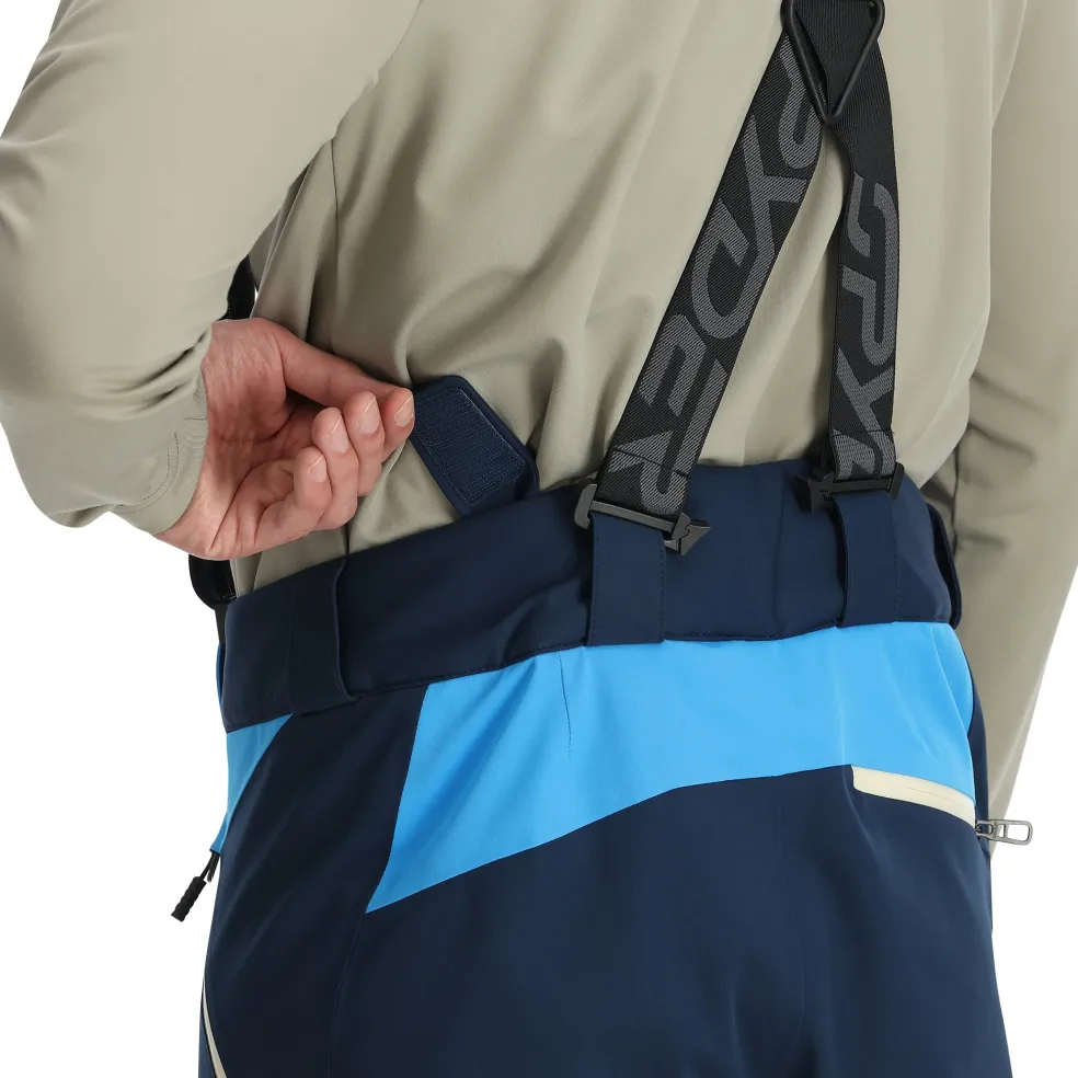 Spyder Bibs|Insulated*Mens Propulsion - True Navy TRUENAVY