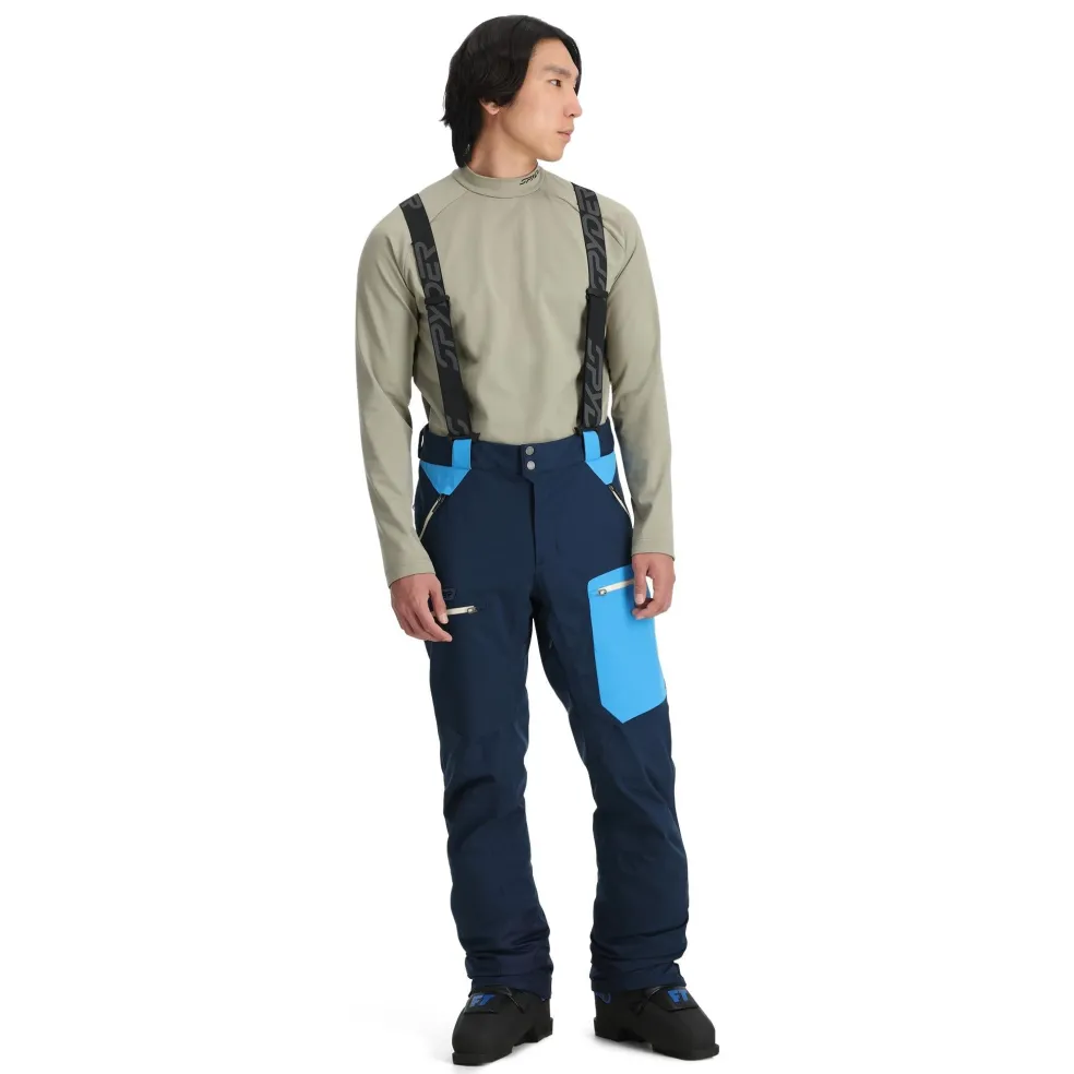 Spyder Bibs|Insulated*Mens Propulsion - True Navy TRUENAVY
