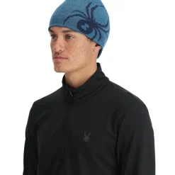 Spyder Hats|Freeski*Mens Reversible Innsbruck - Aether Blue AETHERBLUE