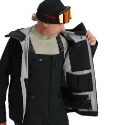 Spyder Shell|Backcountry*Mens Sanction - BLACK