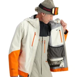 Spyder Shell|Backcountry*Mens Sanction - Vanilla Latte VANILLALATTE