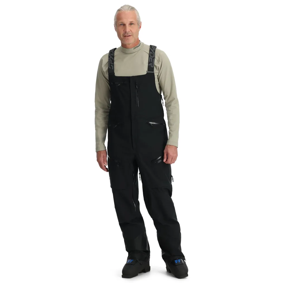 Spyder Bibs|Shell*Mens Sanction Bib - BLACK