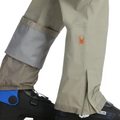 Spyder Bibs|Shell*Mens Sanction Bib - CONCRETE