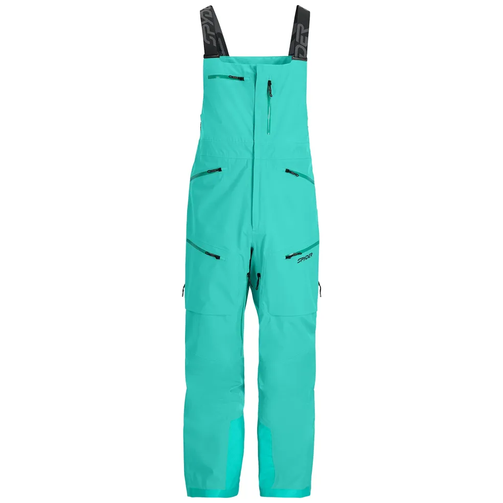 Spyder Bibs|Shell*Mens Sanction Bib - Teal Green TEALGREEN