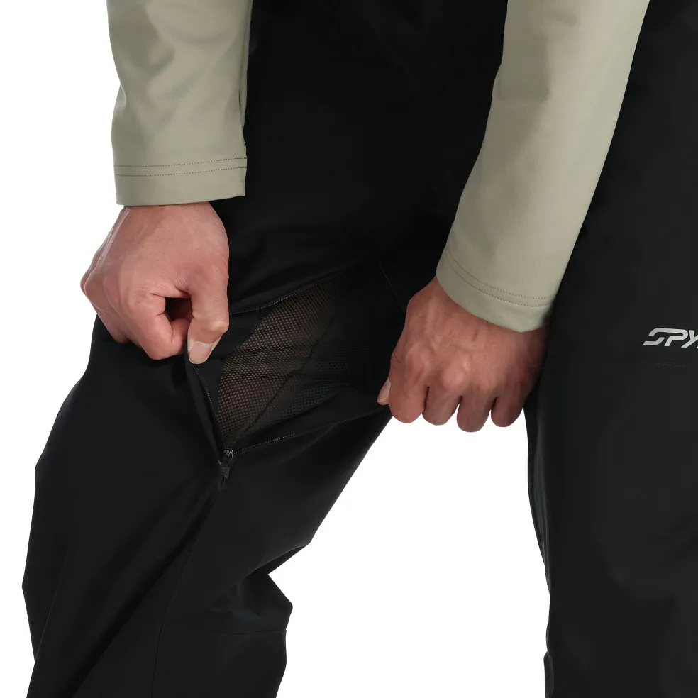 Spyder Bibs|Insulated*Mens Sentinel - BLACK