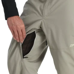 Spyder Bibs|Insulated*Mens Sentinel - CONCRETE