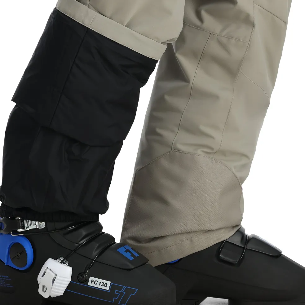 Spyder Bibs|Insulated*Mens Sentinel - CONCRETE