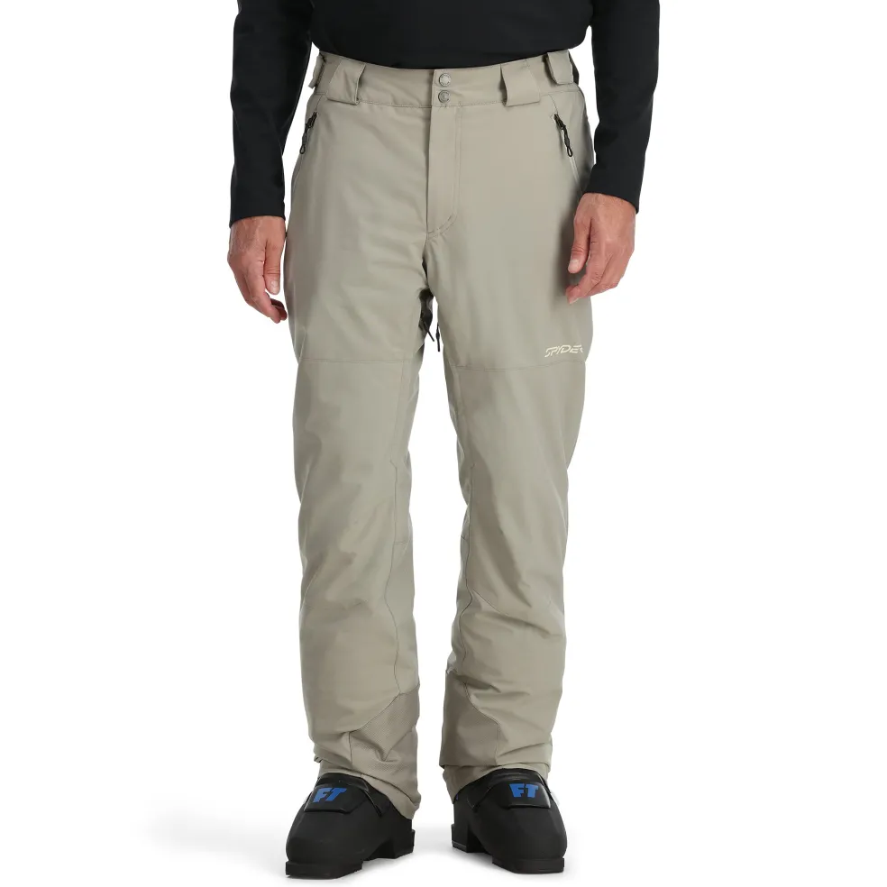 Spyder Bibs|Insulated*Mens Sentinel - CONCRETE