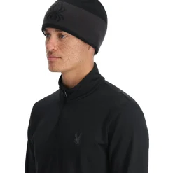Spyder Hats|Freeski*Mens Shelby - BLACK