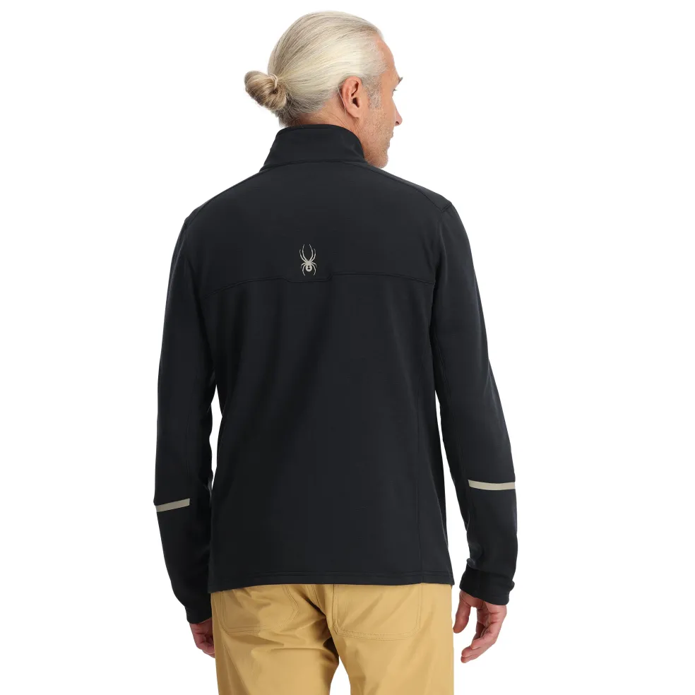 Spyder Midlayers|Fleece*Mens Speed Fleece Full Zip - BLACK