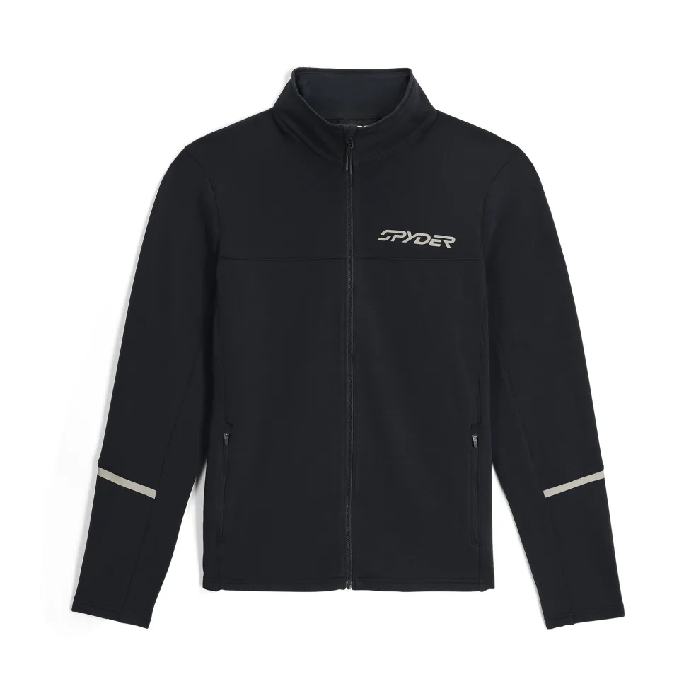 Spyder Midlayers|Fleece*Mens Speed Fleece Full Zip - BLACK