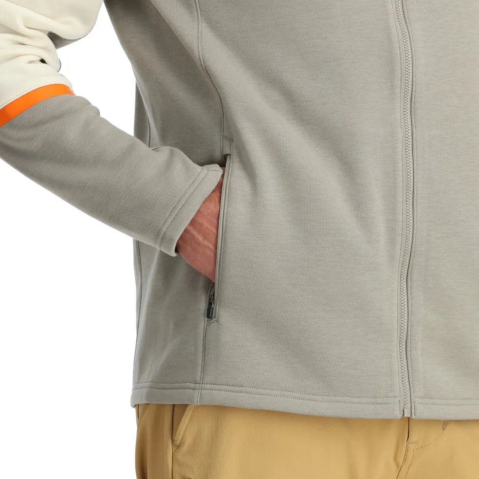 Spyder Midlayers|Fleece*Mens Speed Fleece Full Zip - CONCRETE