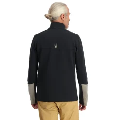 Spyder Midlayers|Fleece*Mens Speed Fleece Half Zip - BLACK