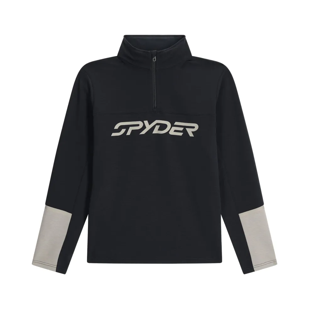 Spyder Midlayers|Fleece*Mens Speed Fleece Half Zip - BLACK
