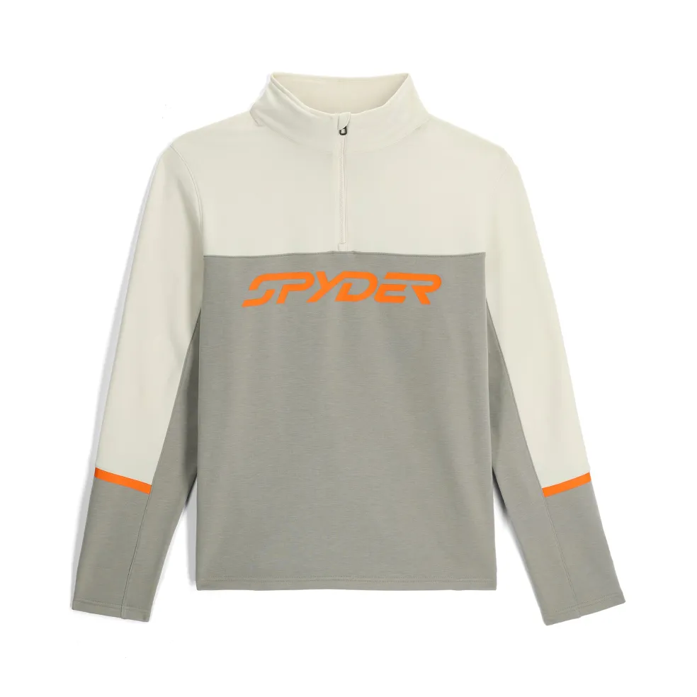 Spyder Midlayers|Fleece*Mens Speed Fleece Half Zip - CONCRETE