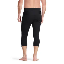 Spyder Baselayers*Mens Stretch Charger 3/4 Pant - BLACK