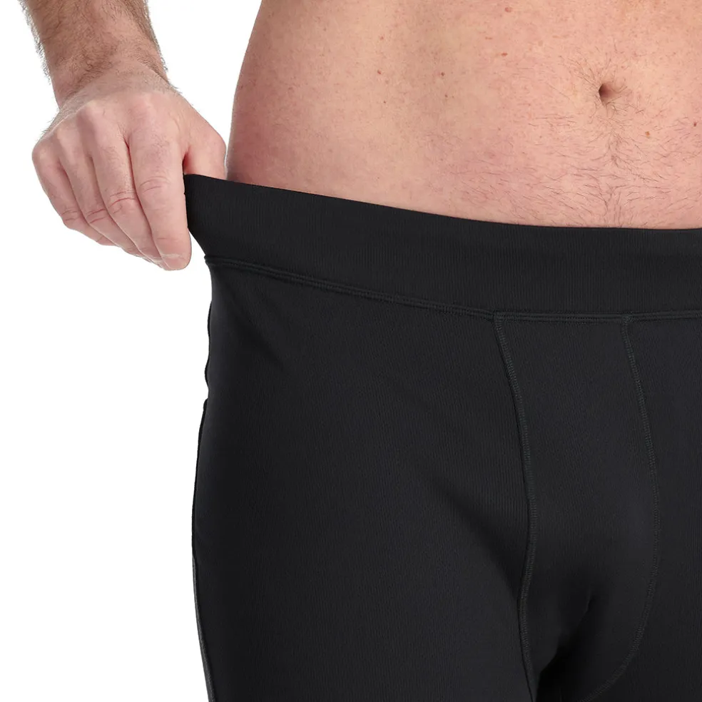 Spyder Baselayers*Mens Stretch Charger 3/4 Pant - BLACK
