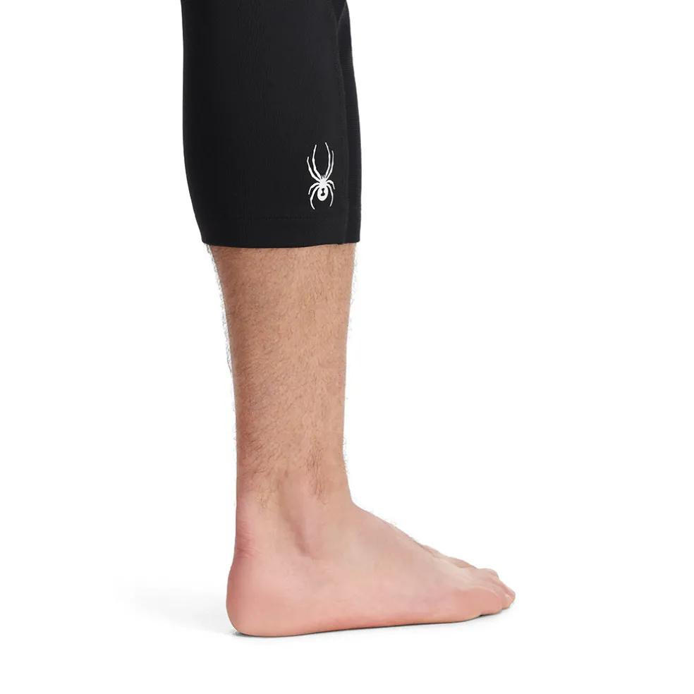Spyder Baselayers*Mens Stretch Charger 3/4 Pant - BLACK