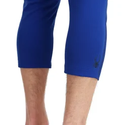Spyder Baselayers*Mens Stretch Charger 3/4 Pant - Electric Blue ELECTRICBLUE