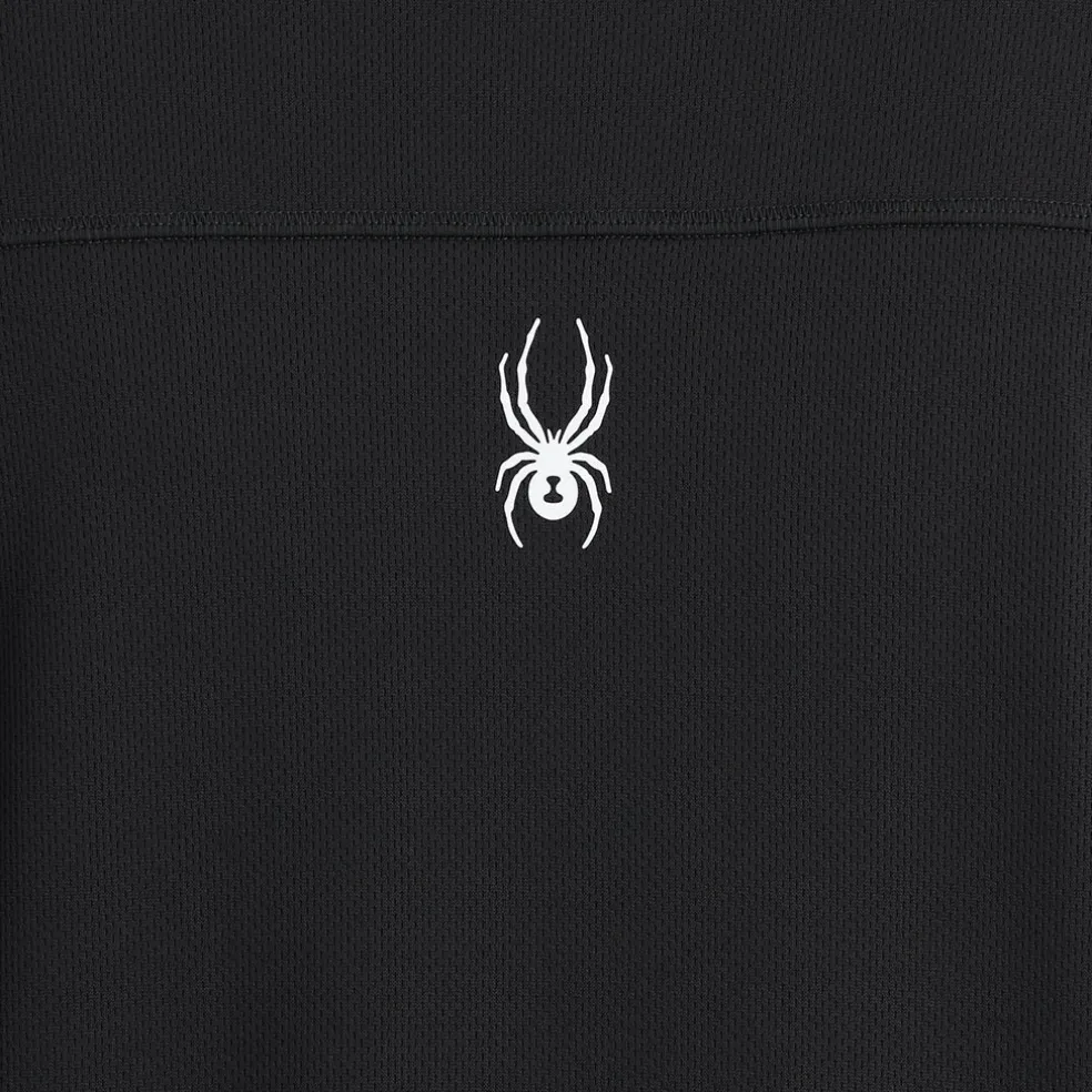 Spyder Baselayers*Mens Stretch Charger Crew - BLACK