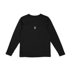 Spyder Baselayers*Mens Stretch Charger Crew - BLACK