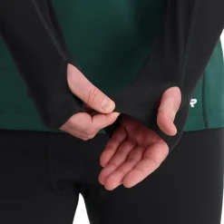 Spyder Baselayers*Mens Stretch Charger Crew - Cypress Green CYPRESSGREEN