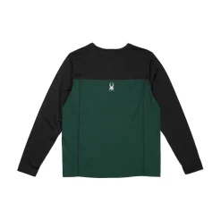 Spyder Baselayers*Mens Stretch Charger Crew - Cypress Green CYPRESSGREEN