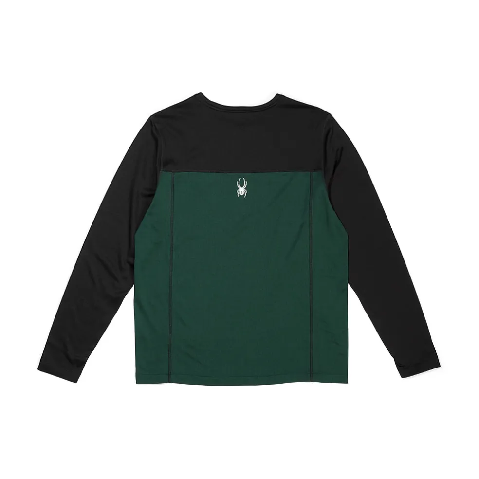 Spyder Baselayers*Mens Stretch Charger Crew - Cypress Green CYPRESSGREEN